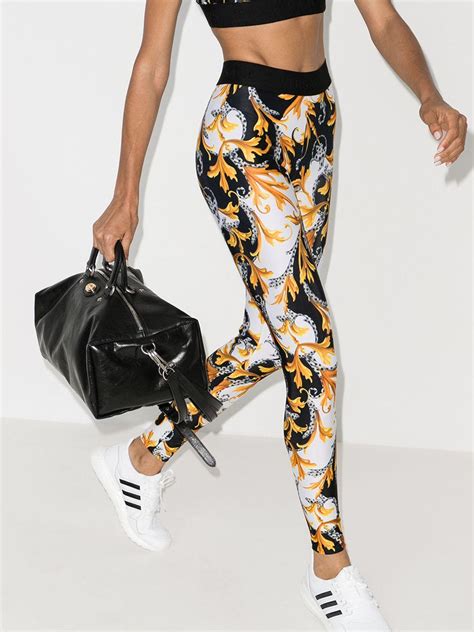 versace workout|versace yoga pants.